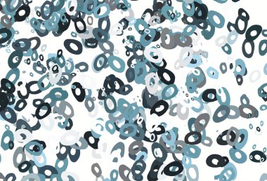 Dairesel hafif BLUE vektör şablonu.