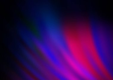 Parlak renkli arkaplan ve gradyan. Soyut bulanık şekilli vektör illüstrasyonu. 