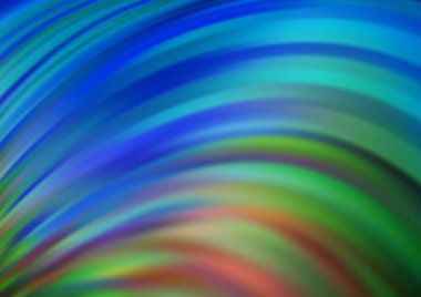 Parlak renkli arkaplan ve gradyan. Soyut bulanık şekilli vektör illüstrasyonu. 