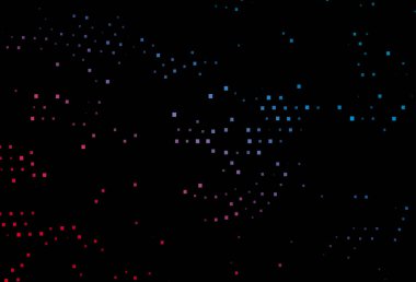 Koyu mavi, dikdörtgenli kırmızı vektör arkaplanı.