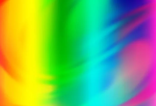 Lumière Multicolore Arc Ciel Vecteur Abstrait Fond Flou — Image vectorielle