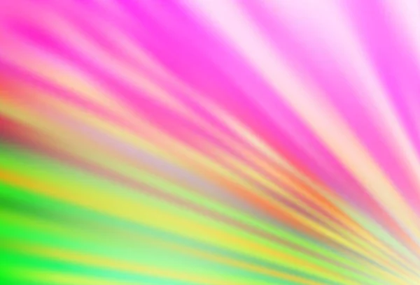ライトピンクグリーンベクトルの背景直線 — ストックベクタ