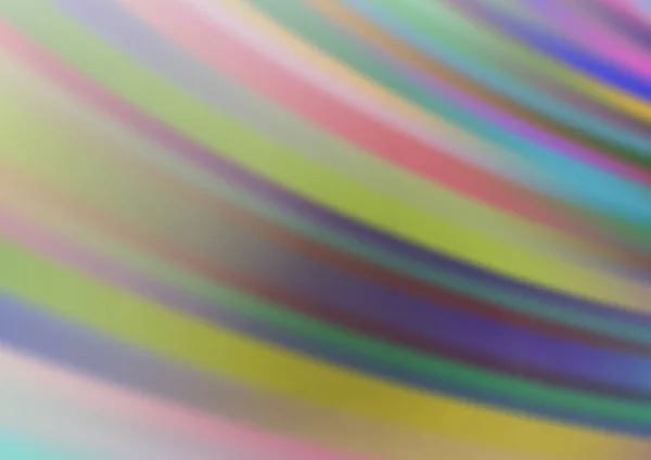 Lignes Floues Aux Couleurs Vives Une Vague Illustration Abstraite Avec — Image vectorielle