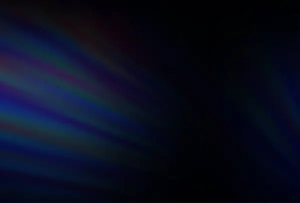 真っ直ぐな線でダークブルーのベクトル背景 — ストックベクタ