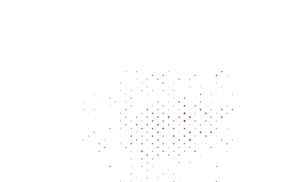 Vector Witte Achtergrond Met Stippen Illustratie Met Verzameling Abstracte Cirkels — Stockvector