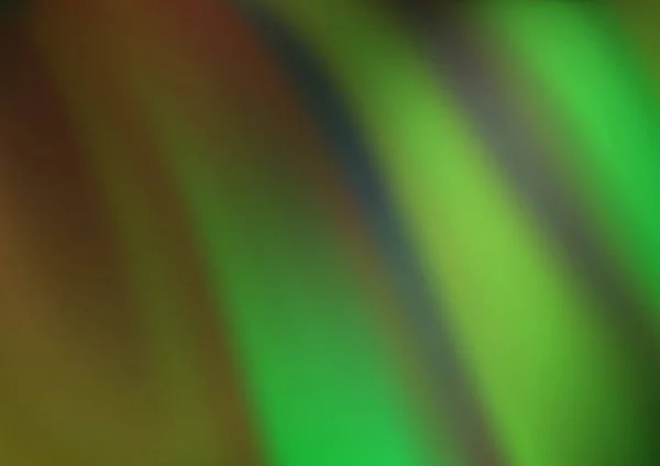 Θολή Καμπύλες Φωτεινά Χρώματα Τόνο Αόριστη Αφηρημένη Εικόνα Κλίση Ολοκαίνουργιο — Διανυσματικό Αρχείο