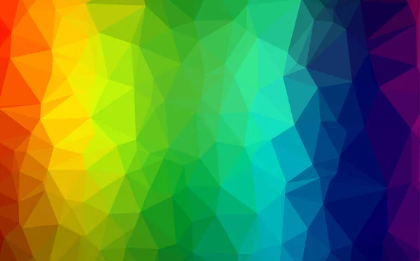 明るい色調の三角形の表面グラデーションのある曖昧な抽象的なイラストです あなたのビジネスのための真新しいデザイン — ストックベクタ