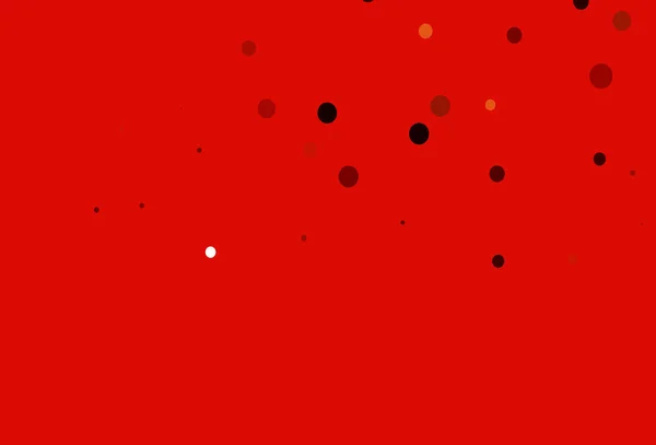 Макет Светло Красного Вектора Формой Круга — стоковый вектор
