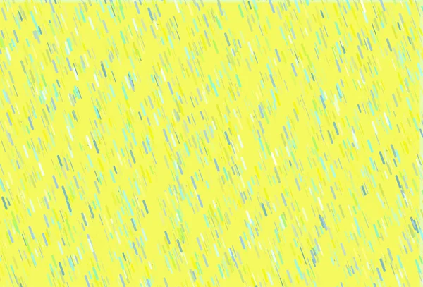 Vert Clair Texture Vectorielle Jaune Avec Des Lignes Colorées — Image vectorielle