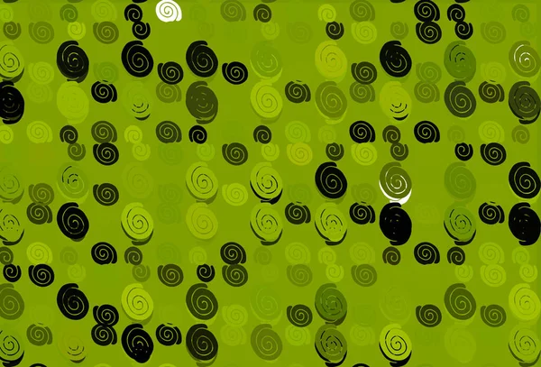 Ανοιχτό Πράσινο Κίτρινο Διάνυσμα Φόντο Σχήματα Λαμπτήρων — Διανυσματικό Αρχείο
