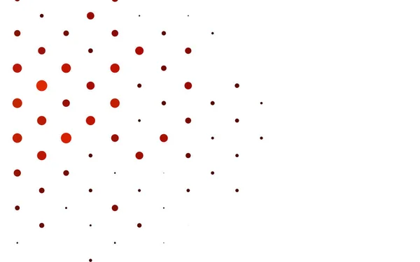 Vektorhintergrund Mit Punkten Illustration Mit Festgelegten Abstrakten Kreisen Muster Für — Stockvektor