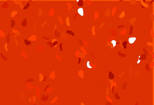 Fondo Vectorial Naranja Claro Con Formas Abstractas — Archivo Imágenes Vectoriales