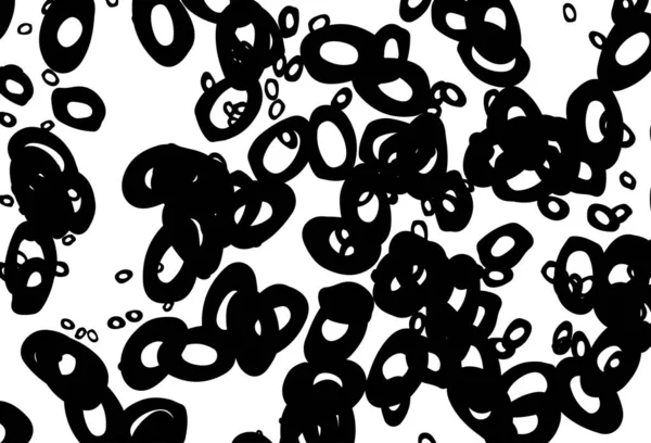 Black White Vector Backdrop Dots — Stock Vector