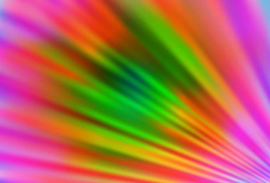 Dar çizgileri olan Açık Çokrenkli, Gökkuşağı vektör deseni.