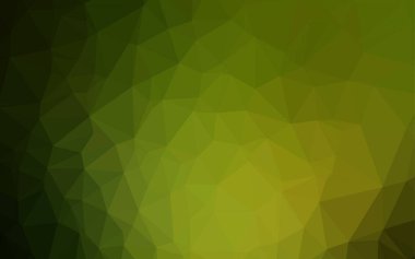 Üçgenler parlak ton renkleriyle yüzeye çıkar. Belirsiz soyut çizimler ve gradyan. İşiniz için yepyeni bir tasarım.  