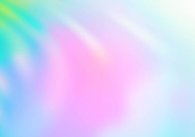 Parlak renkli arkaplan ve gradyan. Soyut bulanık şekilli vektör illüstrasyonu. 