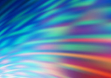 Parlak renkli arkaplan ve gradyan. Soyut bulanık şekilli vektör illüstrasyonu. 