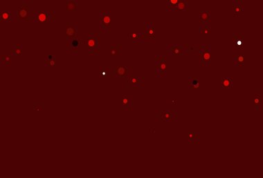 Disklerle Açık Turuncu vektör dokusu.