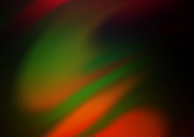 Parlak renkli arkaplan ve gradyan. Soyut bulanık şekilli vektör illüstrasyonu. 