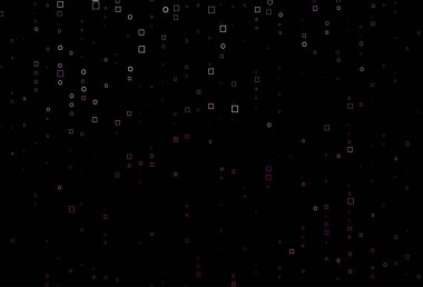 Kare biçiminde Açık Pembe vektör şablonu.