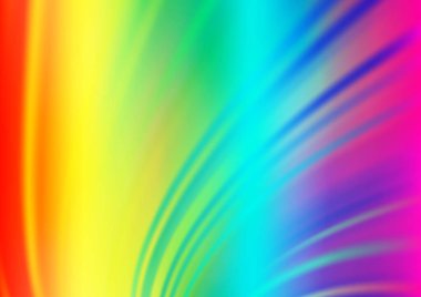 Parlak renkli arkaplan ve gradyan. Soyut bulanık şekilli vektör illüstrasyonu. 