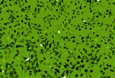 Açık yeşil, kaotik şekilli kırmızı vektör deseni.