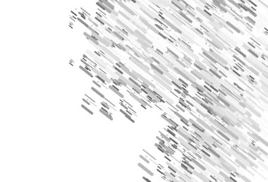 Açık Gümüş, tekrarlanan çubuklarla gri vektör şablonu.