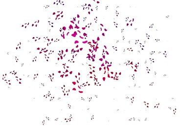 Memphis şekilli açık pembe vektör şablonu.