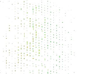 Işık Çokrenkli, Gökkuşağı vektör kapağı matematik elementleriyle.