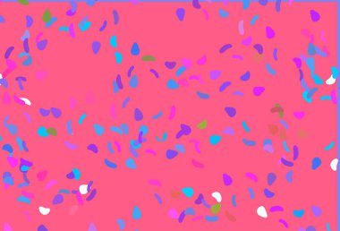 Rastgele biçimlerde açık renk, gökkuşağı vektör dokusu.