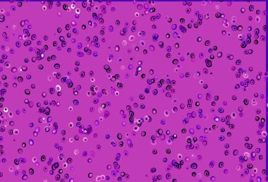 Dairesel hafif Mor vektör şablonu.