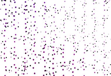 Dairesel, küplü, polimer biçiminde hafif Mor vektör dokusu.