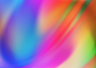 Parlak renkli arkaplan ve gradyan. Soyut bulanık şekilli vektör illüstrasyonu. 