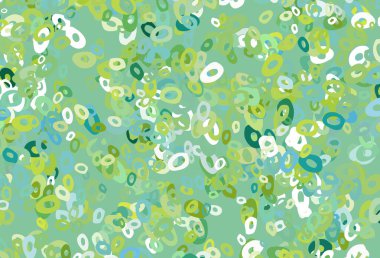 Açık Yeşil, noktalı sarı vektör arkaplanı.