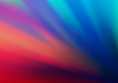 Parlak renkli arkaplan ve gradyan. Soyut bulanık şekilli vektör illüstrasyonu. 