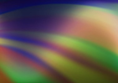 Parlak renkli arkaplan ve gradyan. Soyut bulanık şekilli vektör illüstrasyonu. 