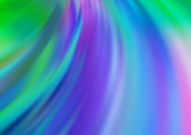 Parlak renkli arkaplan ve gradyan. Soyut bulanık şekilli vektör illüstrasyonu. 