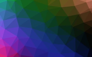 Renkli soyut çizim ve gradyan. Yepyeni tasarım 