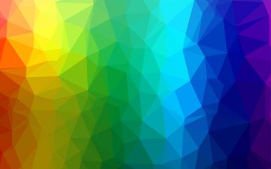 Üçgenler parlak ton renkleriyle yüzeye çıkar. Belirsiz soyut çizimler ve gradyan. İşiniz için yepyeni bir tasarım.  