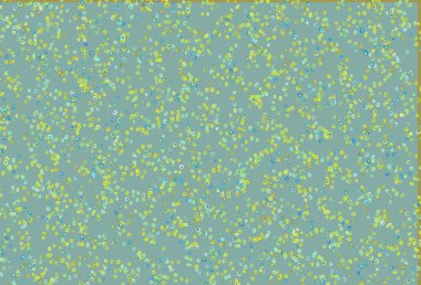 Açık Mavi, küreli sarı vektör deseni.