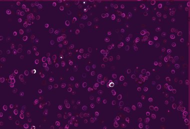 Çember şekilli Açık Pembe vektör düzeni.