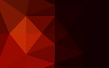 Üçgenler parlak ton renkleriyle yüzeye çıkar. Belirsiz soyut çizimler ve gradyan. İşiniz için yepyeni bir tasarım.  