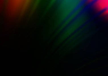 Parlak renkli arkaplan ve gradyan. Soyut bulanık şekilli vektör illüstrasyonu. 