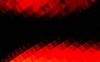 çokgen biçiminde soyut vektör deseni 