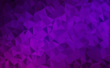 çokgen biçiminde soyut vektör deseni 