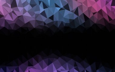 Soyut çokgen arkaplan, vektör illüstrasyonu