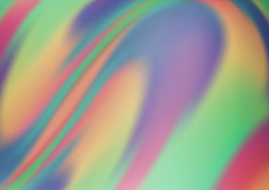 Parlak renkli arkaplan ve gradyan. Soyut bulanık şekilli vektör illüstrasyonu. 