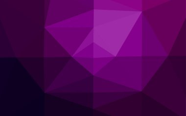 çokgen biçiminde soyut vektör deseni 