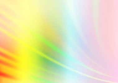 Parlak renkli arkaplan ve gradyan. Soyut bulanık şekilli vektör illüstrasyonu. 