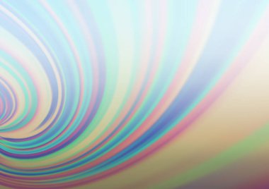 Parlak renkli arkaplan ve gradyan. Soyut bulanık şekilli vektör illüstrasyonu. 